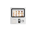 Wifi Self Payment Touch Screen Kiosk Wall Mountable Kiosk Ordering Device for Restaurant Hospital