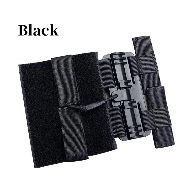 Tactical Vest with Modified Quick Release Slide Button Vest Quick Release Hook and Loop