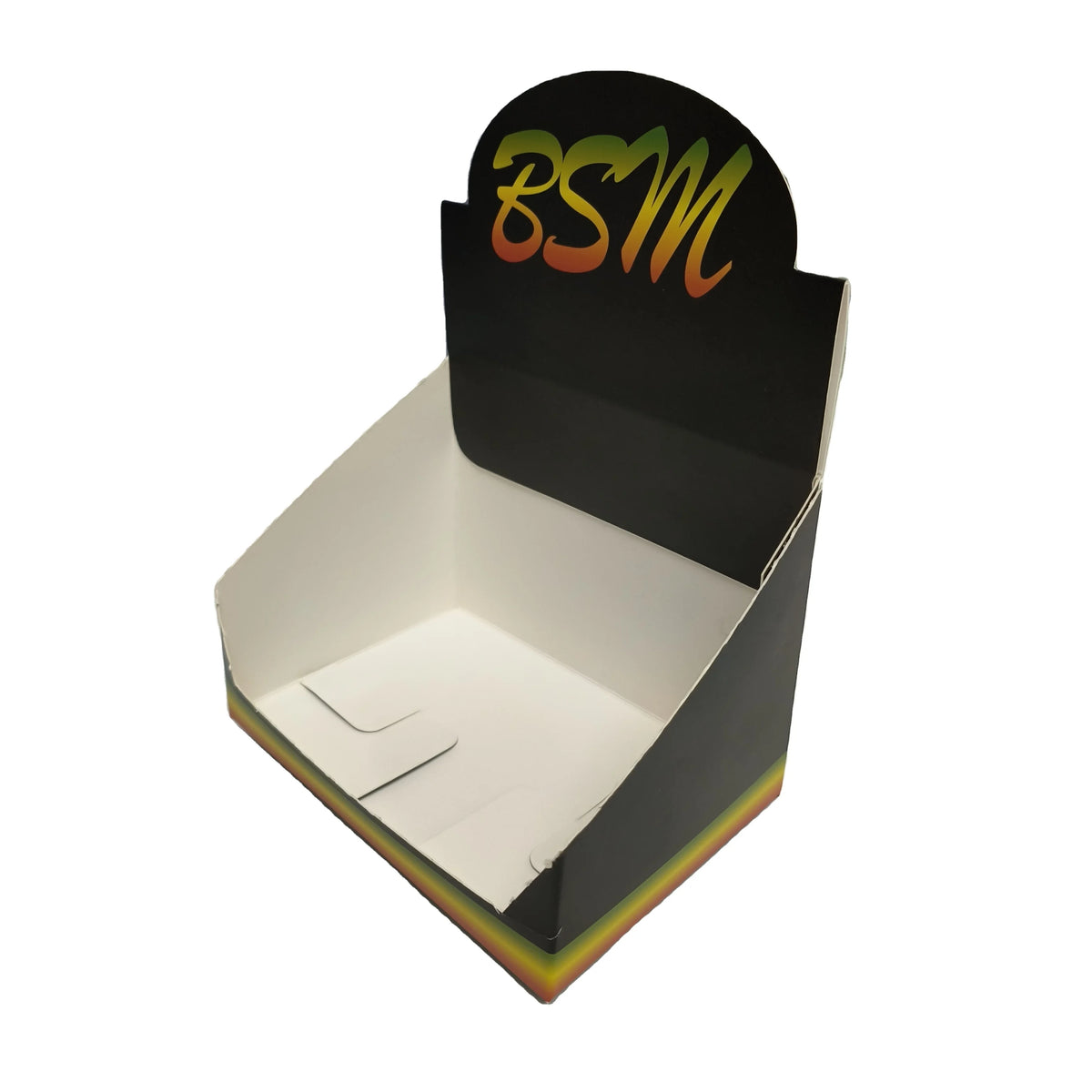 Economical Custom Design Shelf Corrugated Counter Display Box Packing Ready Box Tear Away Packaging Paper Food Corrugated Board