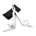 Outdoor Stainless Steel Multi-function Tool Folding Portable Multitool Plier with Knife and Screwdriver