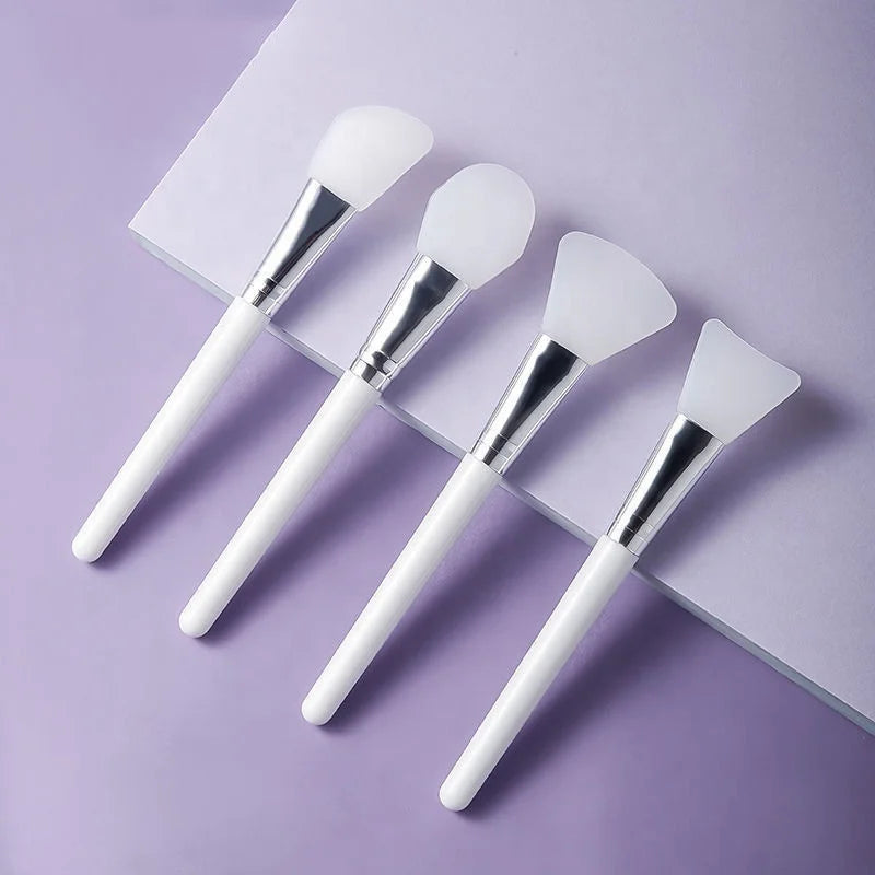 Wholesale Private Label Beauty Tools Body Masking Fan Mask Facial Mud Application Aplicator Brush Jinke JK-SMB06