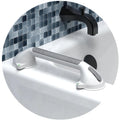 12 Inch Shower Handle 2 Strong Suction Cup Grab Bar With Indicator Light