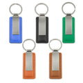 Wholesale Custom Design Metal Luxury Accessories Real Blank Circle Leather Key Chain Genuine Pu Faux Leather Car Keychain