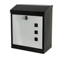 Daily Newspaper Wall-Mounted Mailbox Through-the-Door Locking Steel Letter Box Post Box-Sheet Metal Fabrication