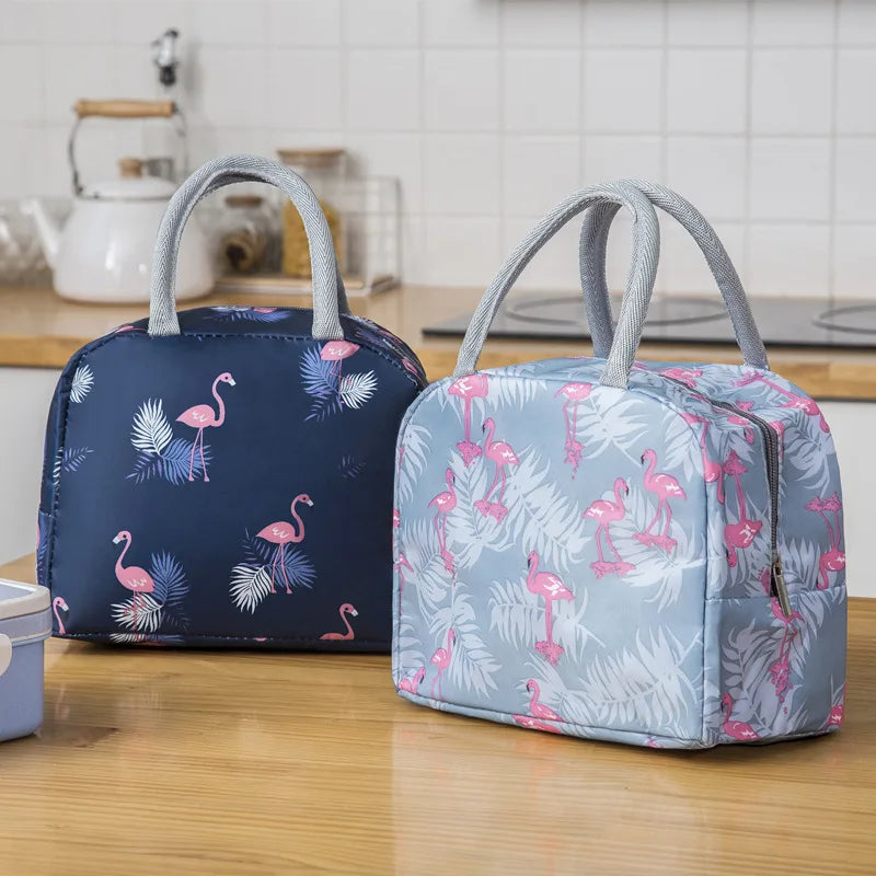 Office Small Cute Insulated Tote Bag Waterproof Lunch Bags for Women