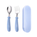 Baby Toddler Stainless Steel Cutlery Set Kids Fork and Spoon Children Silverware Utensils