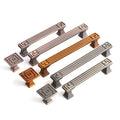 Oukali Vintage Classic Zinc Alloy Coffee MAB 128mm Furniture Antique Cabinet Drawer Handle and Knobs