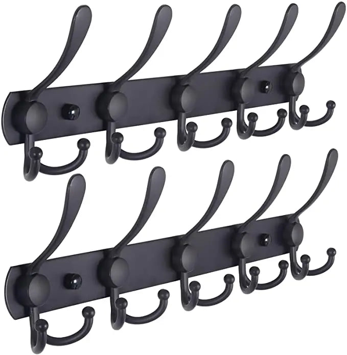 Wall Hanger Stainless Steel Metal Clothes Hook Rack Is Suitable for Coat Hat Towel Wallet Nightgown