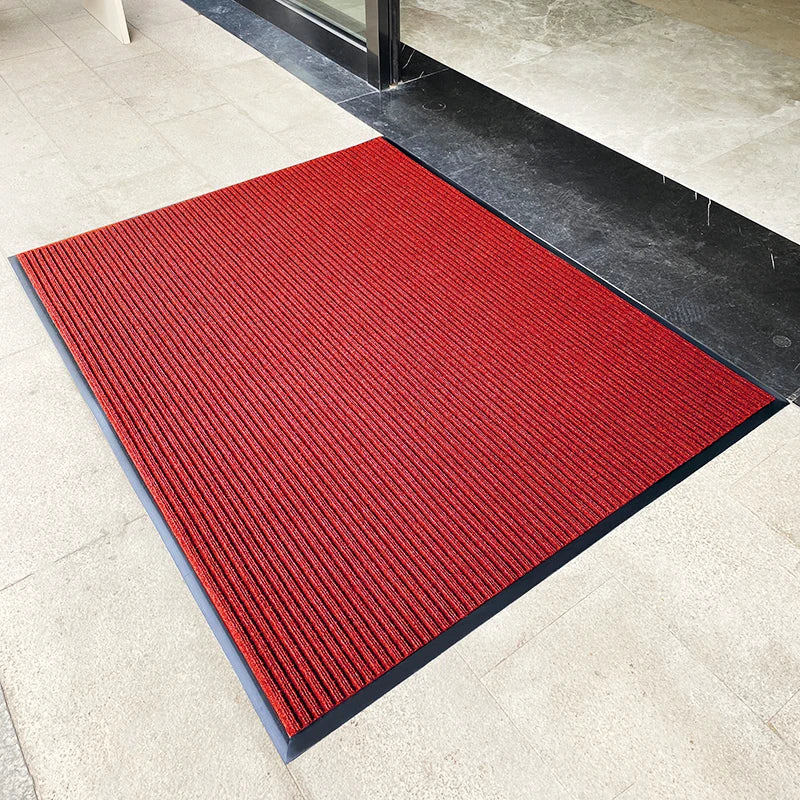 Hot Selling Large Non-Slip Anti-Dust Carpet Mat Striped Office Building Entrance Door Mat Luxury Tufted Style Washable