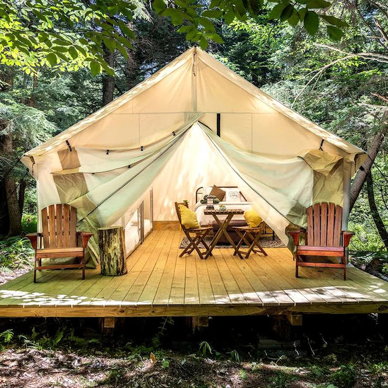 Safari Luxury Glamping Tent With Shower and Toilet