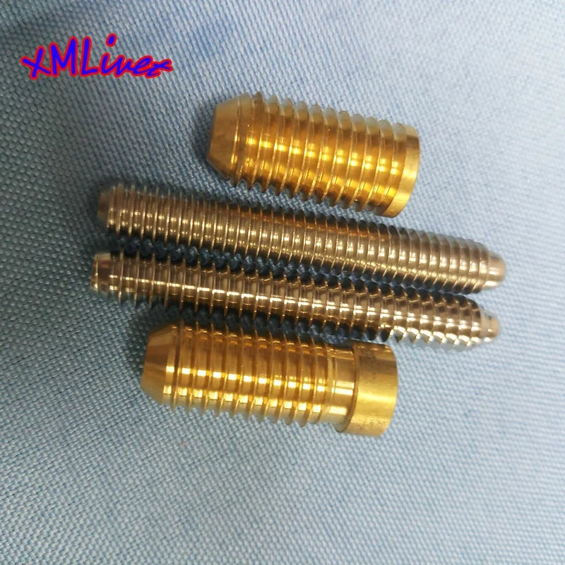 Xmlivet 5/16-14 Cue Joint Screw Professional Female and Male 5/16-18 Joint Pool Cue Joint Thread Wholesale Billiard Accessories
