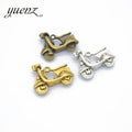 YuenZ 3 Colour Alloy Metal Antique Sliver Car Charm Jewelry Making DIY Handmade Craft 23*18mm J149