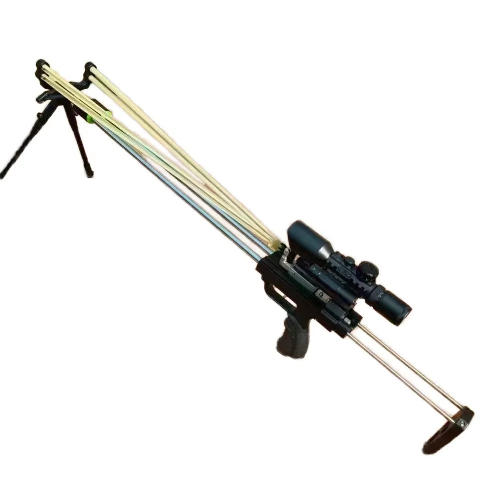 PIAO YU New Best-selling Slingshot Hunting High-precision Powerful Slingshot Long Rod Durable Other Shooting Products