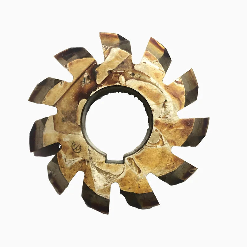 Single Sheet NO.1-NO.8 M1 M2 M3 M4 M5 M6 M2.5 M1.5 PA30 Degree CNC HSS Module Gear Milling Cutter  Involute Gear Cutting Tool