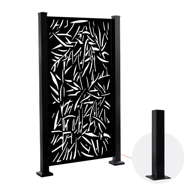 Laser Cut Partition Screens Perforated Metal Screens for Use in Hotels Restaurants