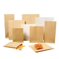 MU Food Grade Kraft Paper Bag Food Packing White Brown Flat Oil Protect Chicken Paper Bag Logo Printed Kraft Paper Bag MegaBDM