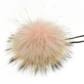 13cm Fur Pom Poms Real Fur Wholesale Real Raccoon Fur Pompom With Lace for Knitted Hat