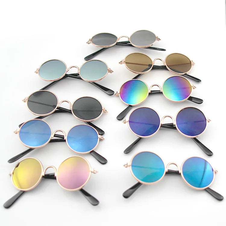 2022 New Pet Accessories Pet Mini Windproof UV Protection Glasses Sunglasses for Cats and Dogs