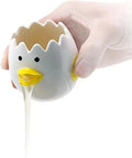 Wholesale Cute Egg Separator Ceramics Vomiting Chicken Egg Yolk White Separator Practical Household Small Egg Filter Splitter