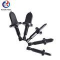5PCS Swaging Tool Hand Tools Tube Flaring Round Handle Household Pipe Expander Drill Bit Set