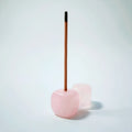 Hongzhuo Wholesale Custom Incense Stick Holder Rose Quartz Cube Incense Holder