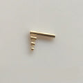 Premium US 14K Gold Filled Crimp Beads Spacer Beads End Positioning Tube Beads for DIY Jewelry Making