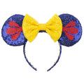 New Designed Kids Star and Bows Fabric Headband Snowflake Bow and Mouse Ears DIY Party and Festival Head Wear