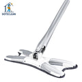 High Quality Cleaning Tools & Accessories Microfiber Pads Easy Wringing Swivel Handle Eco-friendly 360 Degree Flat Mop Floor