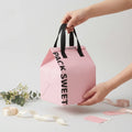 Waterproof Disposable Lunch Tote Eco-Friendly Non-woven Insulated Food Bag With Custom Logo