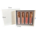 Customized Logo 4 Colors Glossy and Matte Liquid Lipstick Set