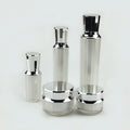 Color in Stock Plastic Acrylic Bottle Cosmetic Lotion Pump Bottle Set Packaging Skin Care Bottle Face Cream Jars