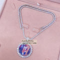 Buss Down Customized Iced Out Pendant Moissanite Hip Hop Jewelry VVS1 Moissanite Photo Pendant Necklace