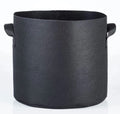 3 5 7 10 Gallon Felt Grow Bag Dark Grey Aeration Fabric Pot for Plants with Handles Garden Grow Bag