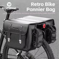 WEST BIKING Waterproof MTB Road Bicycle Bag 20L Large Capacity Travel Shelf Bag Accessories Durable Bike Rack Pannier Bag