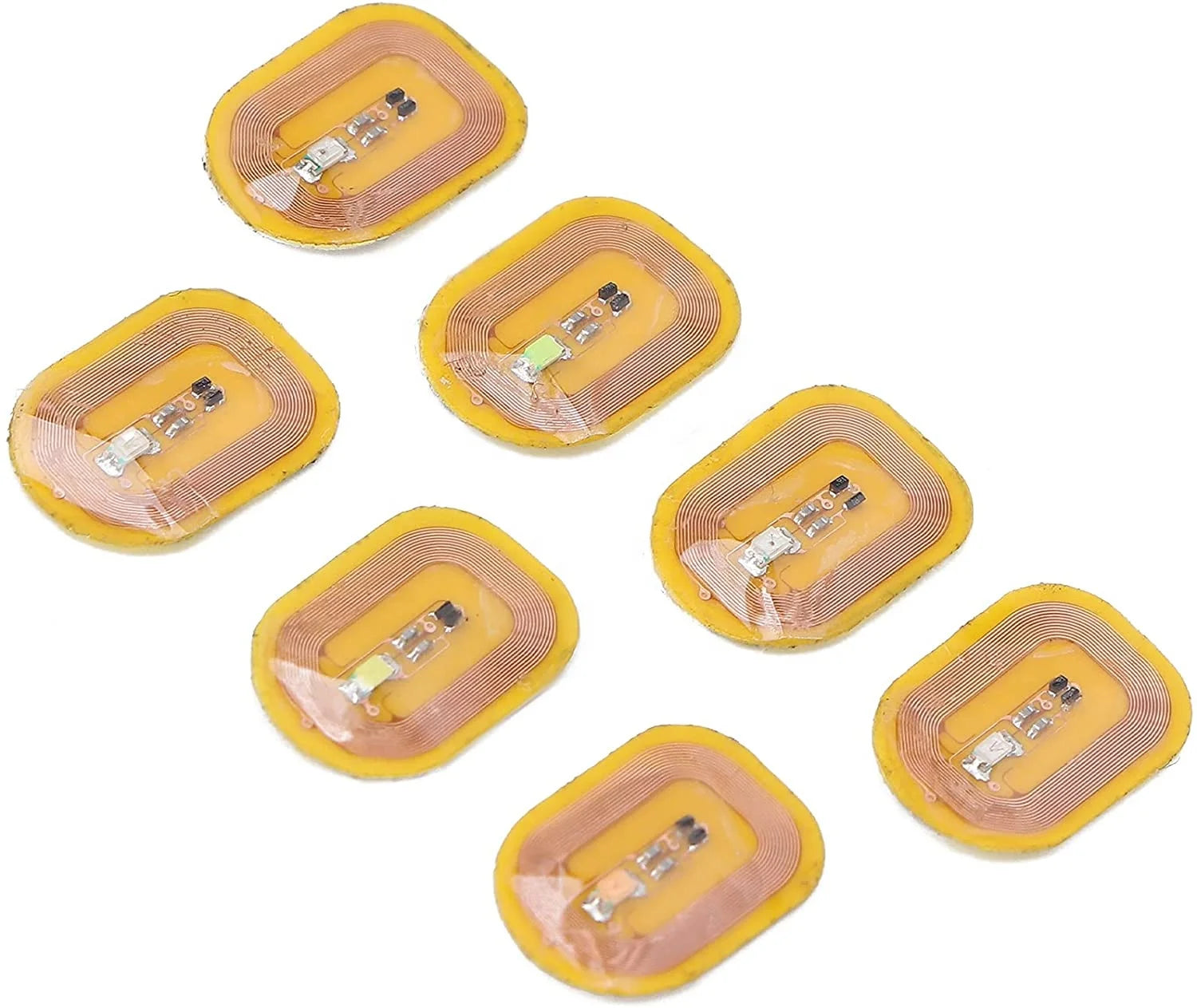 NFC Nail Sticker  7 Colors NFC Lighting Nail Stickers Fashionable for Girls for Bus Card
