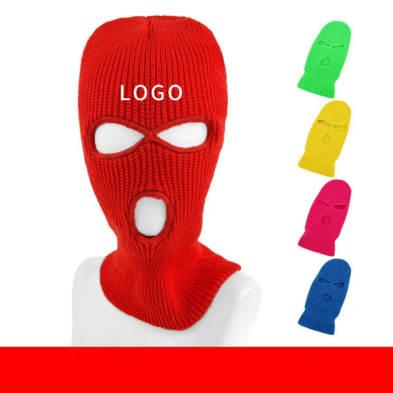 New Arrival Custom Winter Knitted Balaclava Skimask Winter Caps Balaclavas Manufacturer