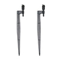 Agriculture Irrigation Refraction Nozzle with Stake Stand Holder Garden Lawn Watering Mist Nozzle Misting Sprinkler