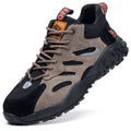 Fashion Industrial Work Safety Shoes Men's Protective Lightweight Steel Toe Black Safety Shoes Work