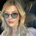 Classic Vintage Punk Style Women Men Metal PC Round Frames Sun Glasses