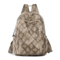Mini Backpack Women Pu Leather Shoulder Bag for Teenage Girls Kids Multi-function Small Bagpack Female Ladies School Backpack