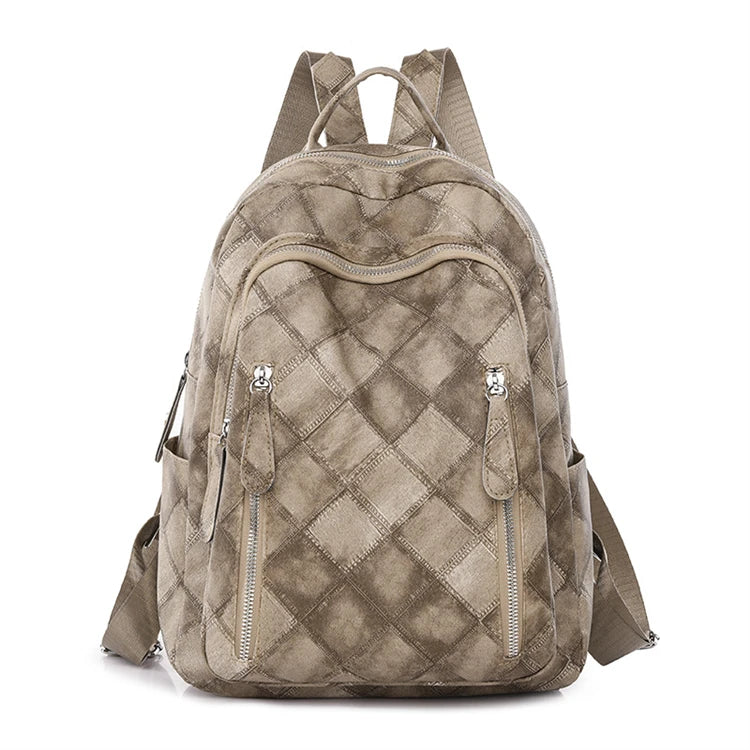 Mini Backpack Women Pu Leather Shoulder Bag for Teenage Girls Kids Multi-function Small Bagpack Female Ladies School Backpack