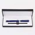 Rollerball Pen with Refill Set New Model Business Ballpoint Pen Promotional Pen Gift Metal with Box Custom Logo Metal 0.5 Mm
