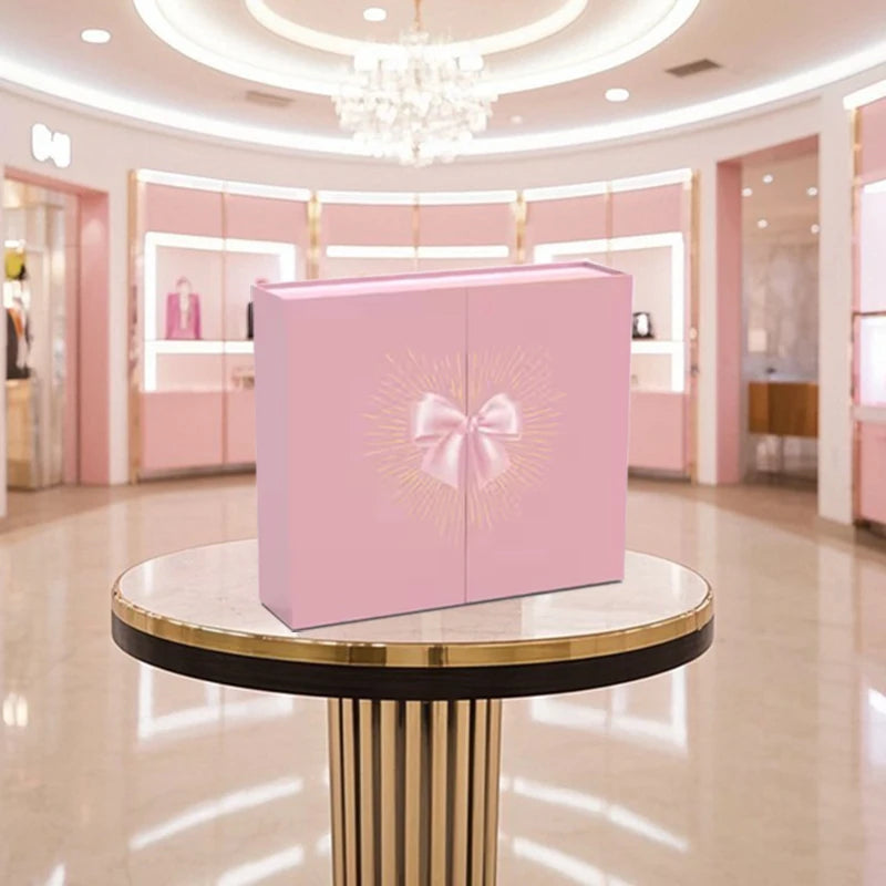 Factory Christmas Luxury Advent Calendar Packaging Rigid Paper Box Surprise Cosmetic Advent Calendar With Drawers