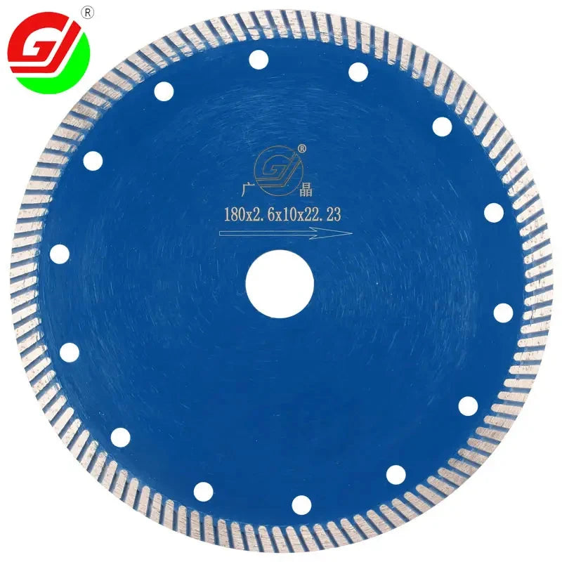 China Fast Delivery 7 Inch 180mm Turbo Diamond Arix Saw Blade for Cement