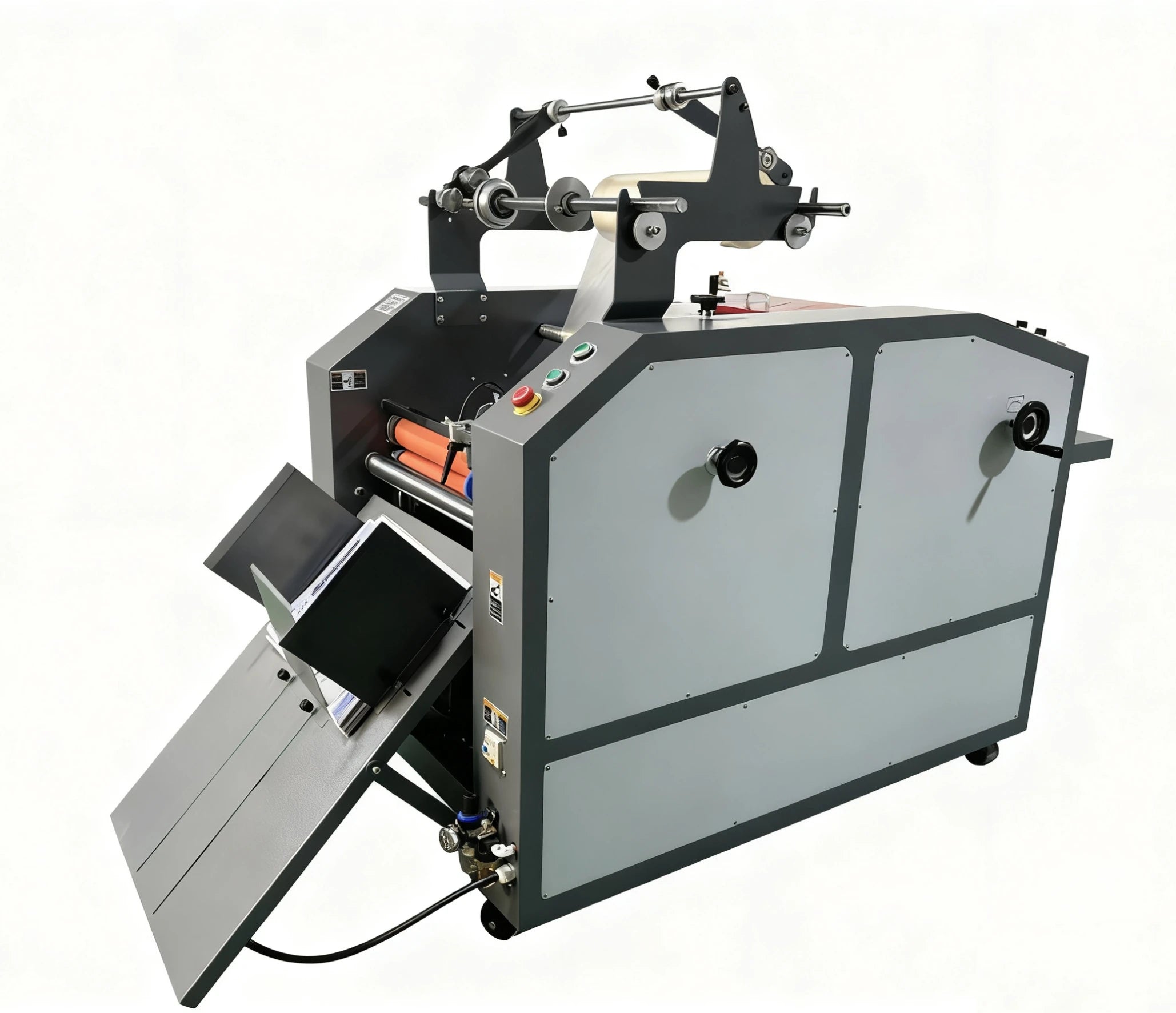 A3 Commercial Fully Automatic Hydraulic Auto-feed Auto-trim Auto-stack Document Roll Laminator