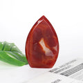 Factory Price Natural Crystal Crafts Healing Carnelian Flame Carving for Decoration