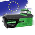 BMS Built-in Long Life RV Lifepo4 12v 300ah Deep Cycle Lithium Ion Batteries EU Stock Lifepo4 Battery Pack