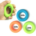 Factory Custom Logo Portable Lightweight Silicone Hand Grip Strengthener Finger Exercise Equipment Hand Trainers