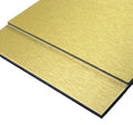 Cheap Price Interior Wall Cladding Brushed Color Aluminum Composite Panel ACP