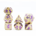 High Quality Custom Logo D20 Polyhedral Metal Dice Mini Zinc Alloy for D&D RPG Games
